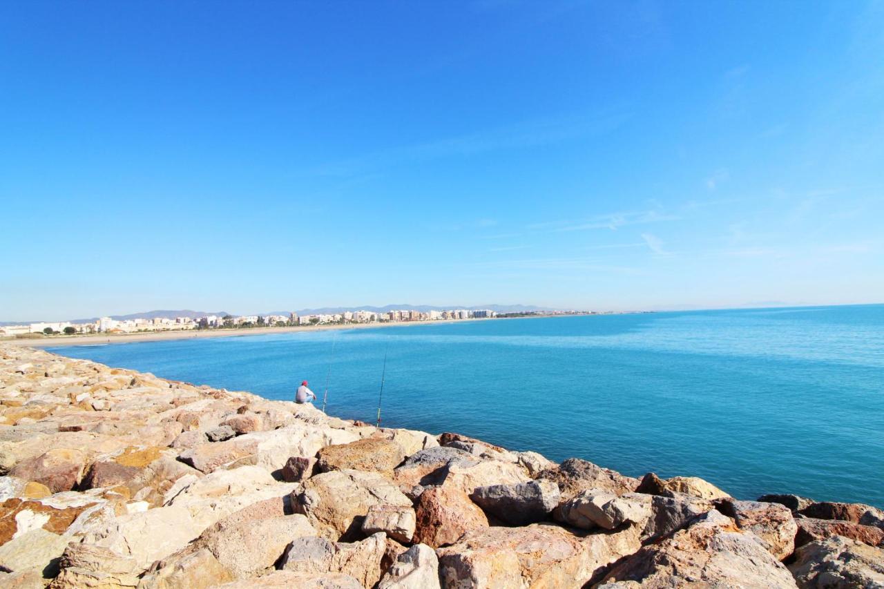 Global Properties, Bonito Apartamento En Urbanizacion Ciudad Mar Sagunto Eksteriør billede