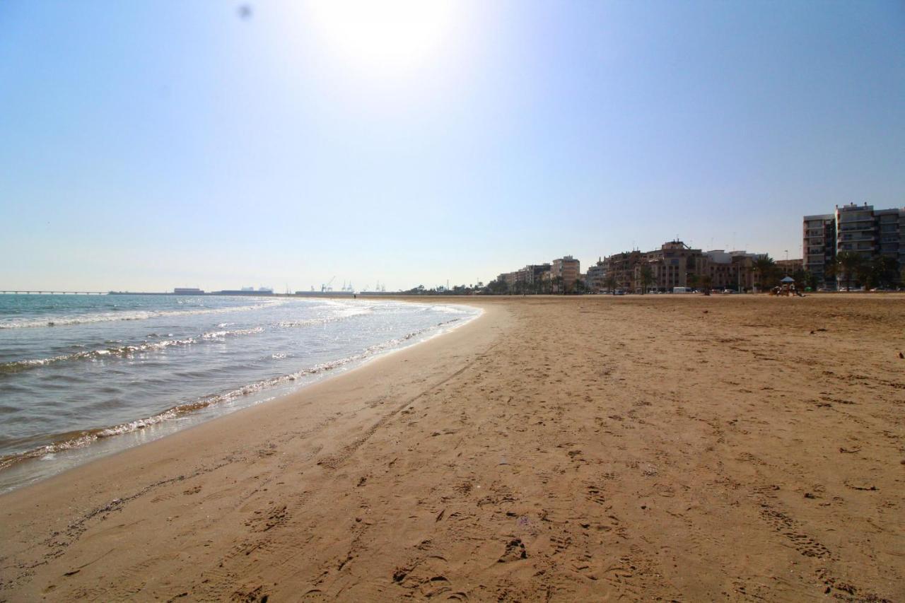 Global Properties, Bonito Apartamento En Urbanizacion Ciudad Mar Sagunto Eksteriør billede